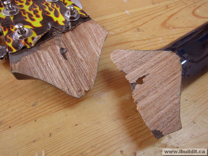 Steve Carmichael's Guitar Neck Repair IBUILDIT.CA